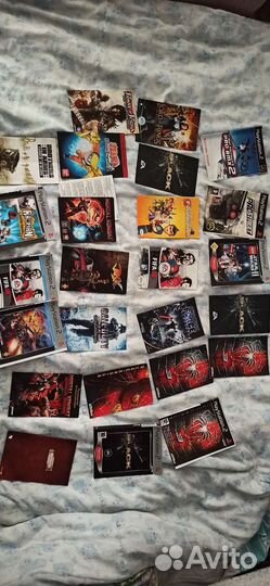 Обложки и мануалы игр ps2 ps3 псп бокс