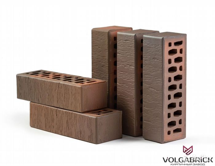Кирпич облицовочный форматом 0.7нф. Доставка
