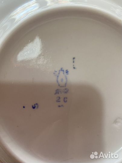 Тарелки СССР