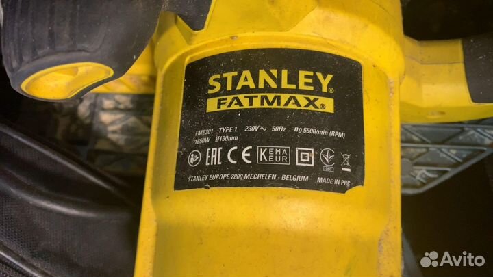 Циркулярная пила Stanley Fatmax FME301, 1650 Вт, 1