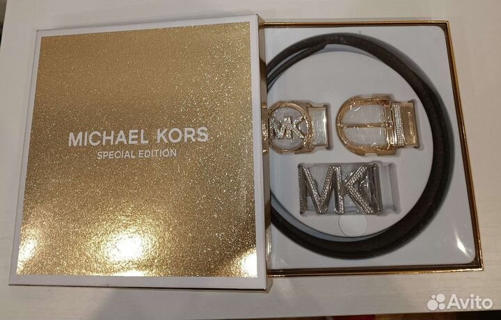 Набор Michael Kors (ремень+пряжки)