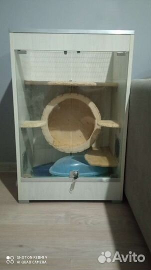 Витрина / клетка для шиншиллы