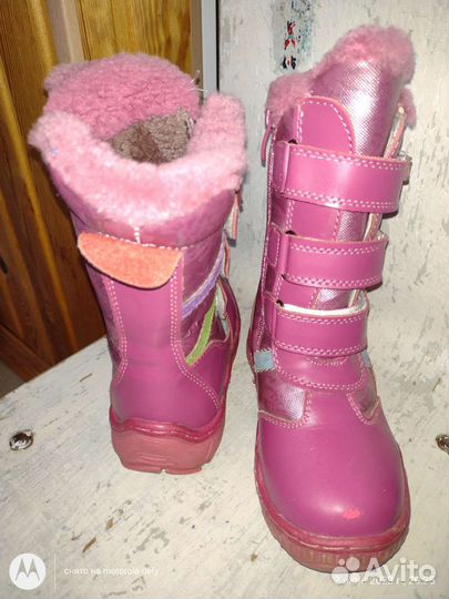 Сапоги для девочки