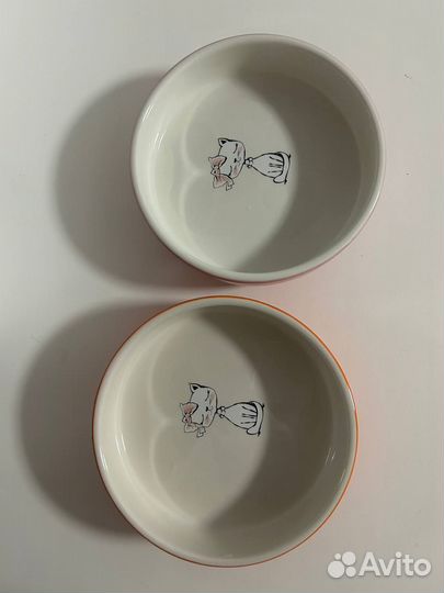 Керамические миски для котов и кошек