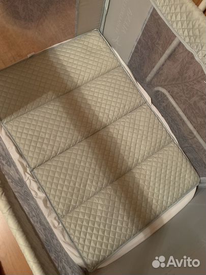 Манеж кровать happy baby с матрасом