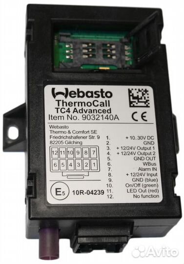 Webasto Thermo Call 4 Advanced