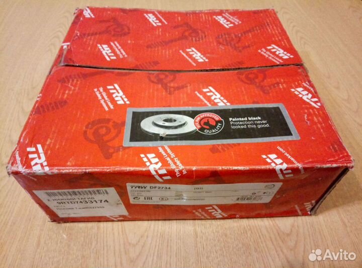 Диски тормозные передние