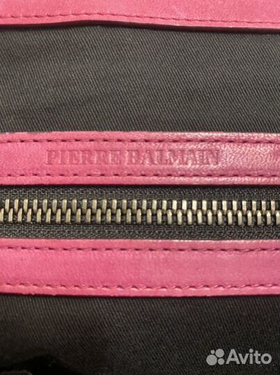 Сумка кожаная Pierre Balmain, сумка-портфель