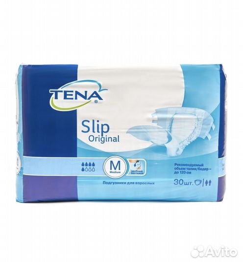 Tena Slip Original,подгузники