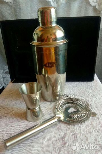 Набор шейкер для коктейлей