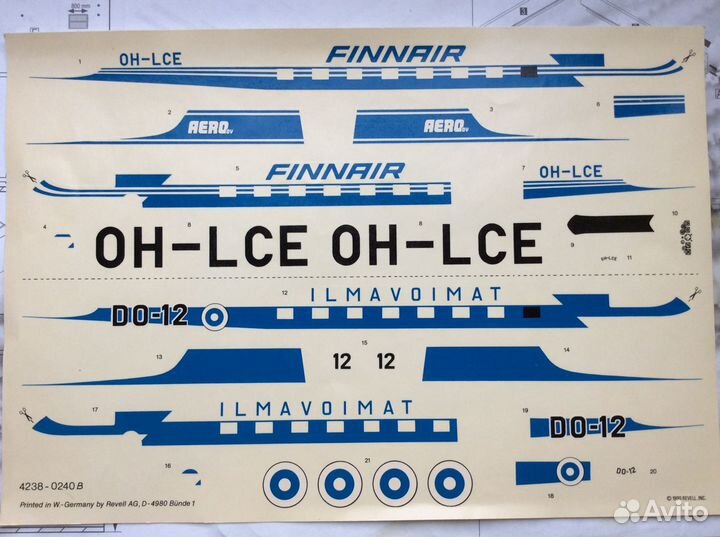 Декали для авиации 1/72 & 1/48