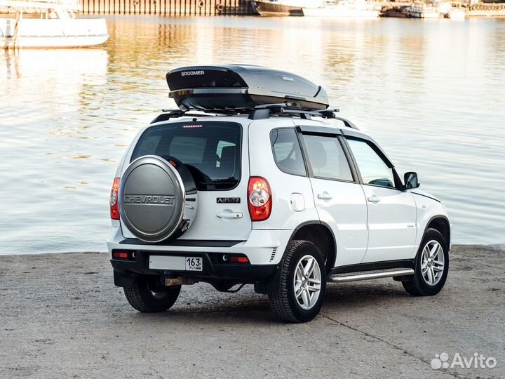 Автобокс Broomer Venture 430 Л, Черный глянец