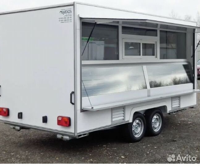 Торговый вагончик на колесах