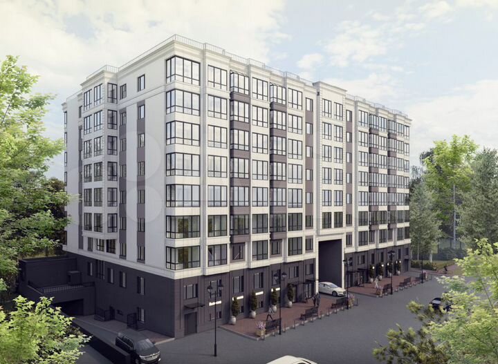 1-к. квартира, 41 м², 2/8 эт.