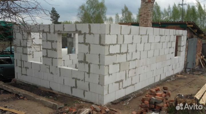 Строительство фундамента