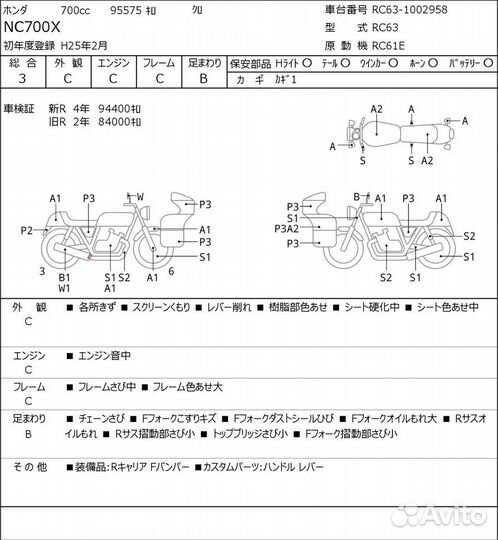 Honda NC700X 042032