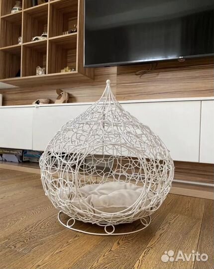 Домик для животных из ротанга