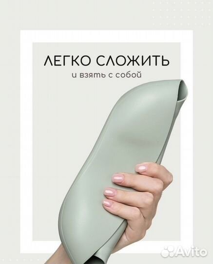 Нагрудник для кормления силиконовый