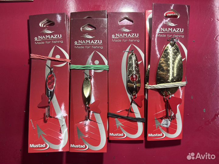 Блесна, воблер, вертушка в ассортименте новые