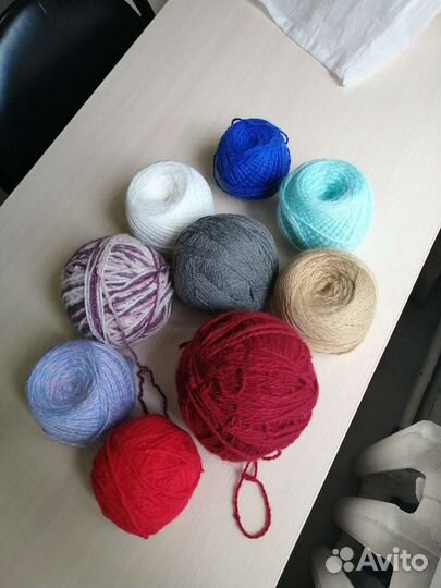 Пряжа самая разная