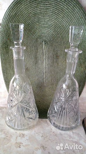 Графин (штоф) хрустальный СССР