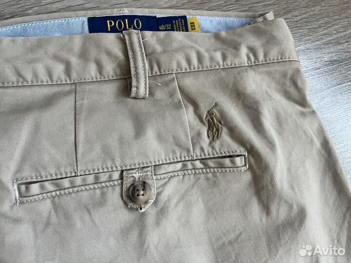 Polo Ralph Lauren W40L32 оригинал мужские чиносы