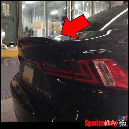 Cпойлер Lexus IS 3