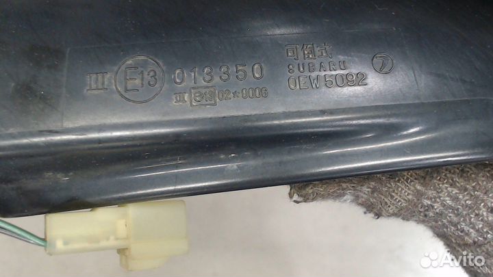 Зеркало боковое Subaru Impreza (G10), 1997