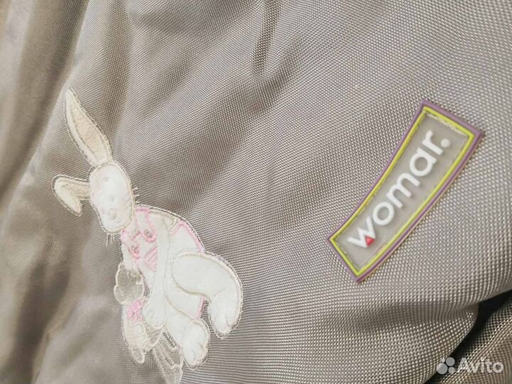 Зимний конверт в коляску овчина