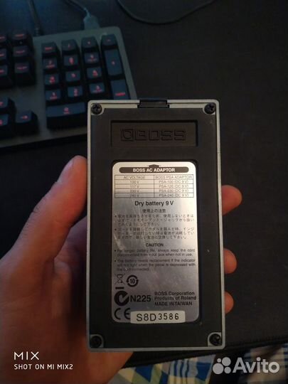 Гитарные педали boss cs-3