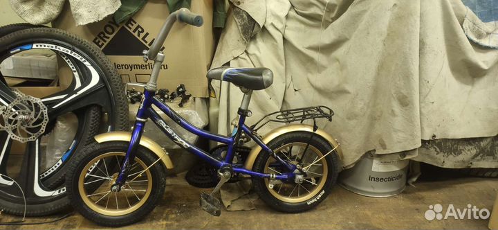 Детский велосипед от 1,5 до 4 лет бу
