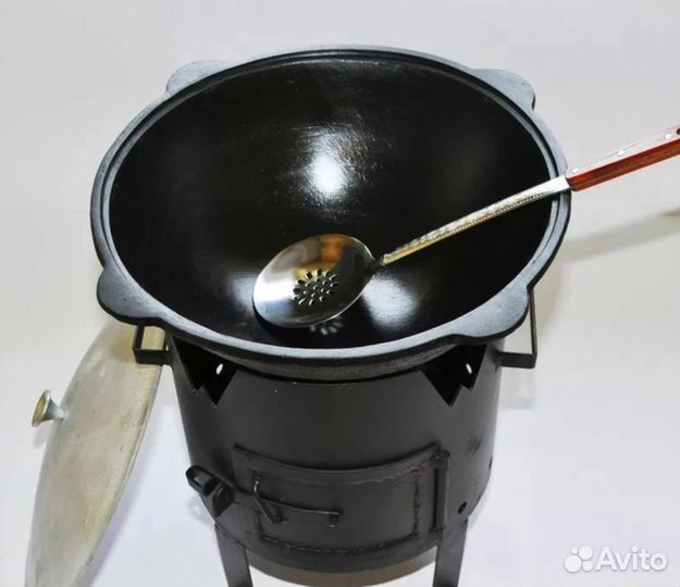 Казан чугунный 16 литров