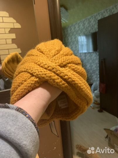 Комплект шапка и шарф новый