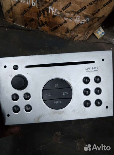 Магнитофон штатный опель мерива А