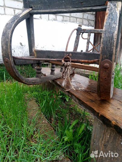 Сани малые старинные