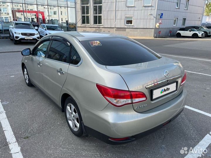 Nissan Almera 1.6 AT, 2014, 211 655 км