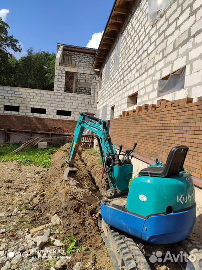 Услуги мини экскаватора