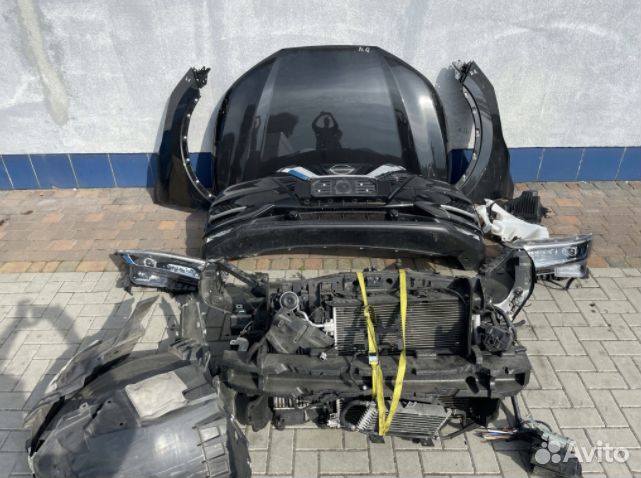 Ноускат Nissan Qashqai J11 рестайлинг 2019 г