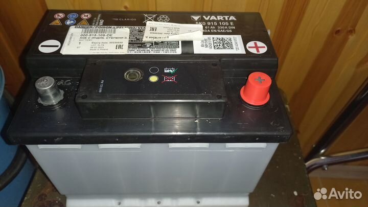 Акб 61Ah 5K0915105E