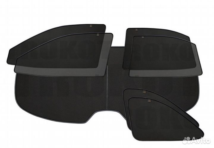 Автошторки Premium M.Benz M-kl W164 (05-11) 5Д