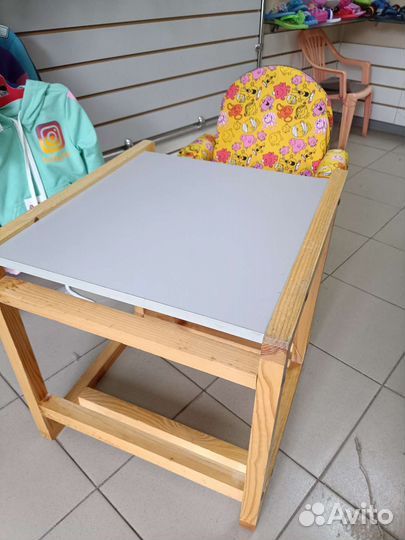 Стульчик для кормления Мишутка новый