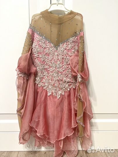 Костюм платье для фигурного катания р. 116-122