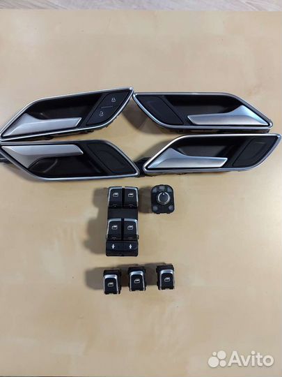 Хром ручки дверей Audi A3 8V