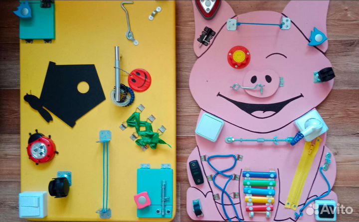 Бизиборды доска развивающая игрушка