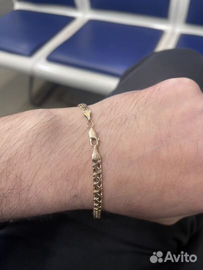 Золотой браслет бисмарк 9.44гам