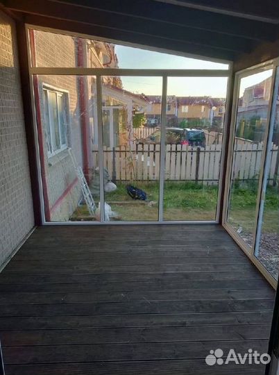 Остекление террасы и веранды