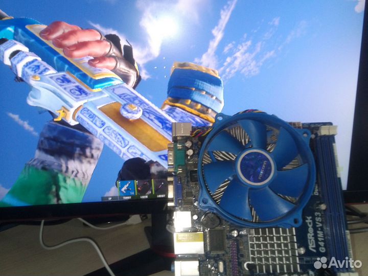 Материнская плата 775 прфоцессор видеокарты