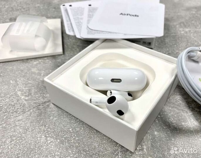 Airpods 3 Premium luxe+ чехол в подарок гарантия