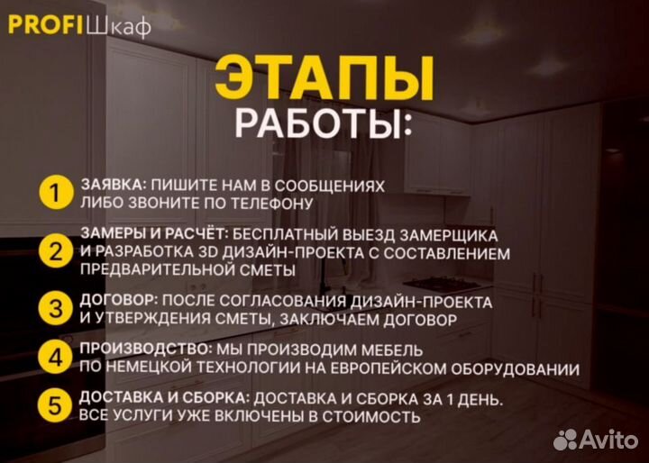 Современная кухня мдф без ручек