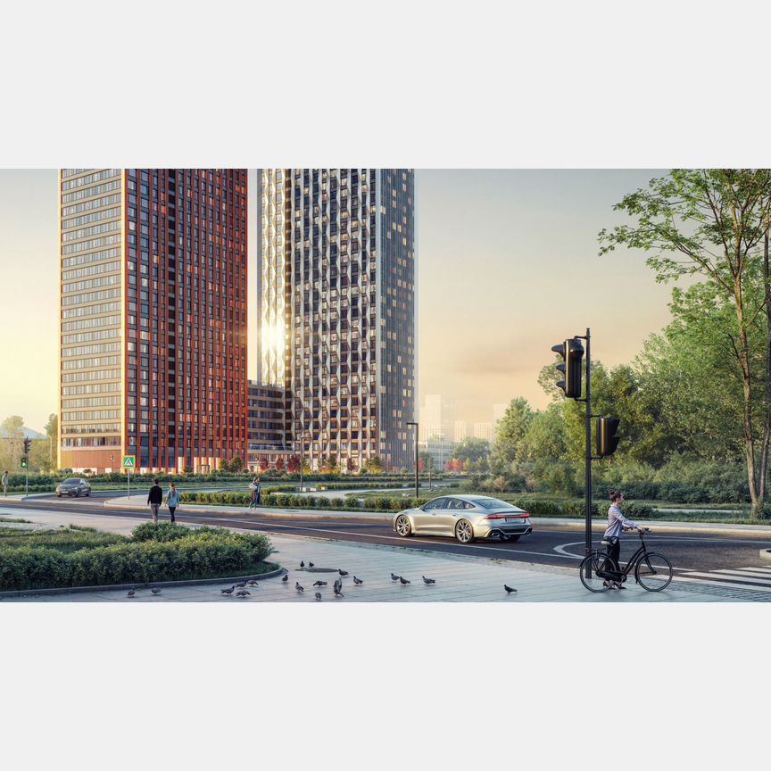 3-к. квартира, 71,4 м², 18/33 эт.